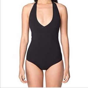 American Apparel Halter Bodysuit